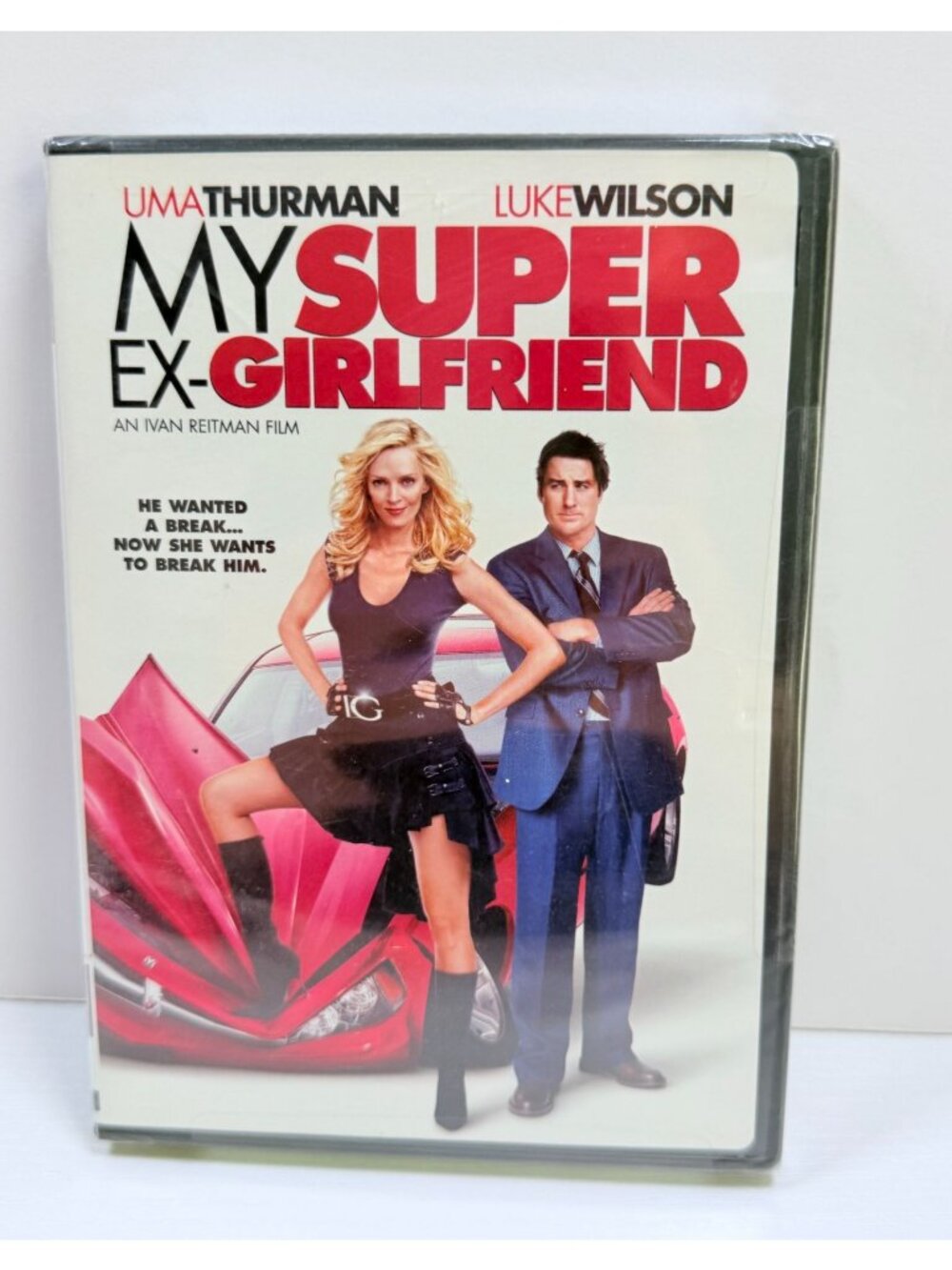 My Super Ex-Girlfriend DVD Comedy Widescreen Uma Thurman Luke Wilson Rom Com
